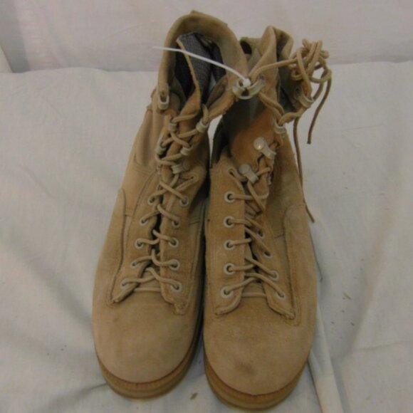 MCRAE TEMPERATE WEATHER TAN VIBRAM SOLE SPEED LACES sz5W WIDE BOOTS NM 31996 main image 6
